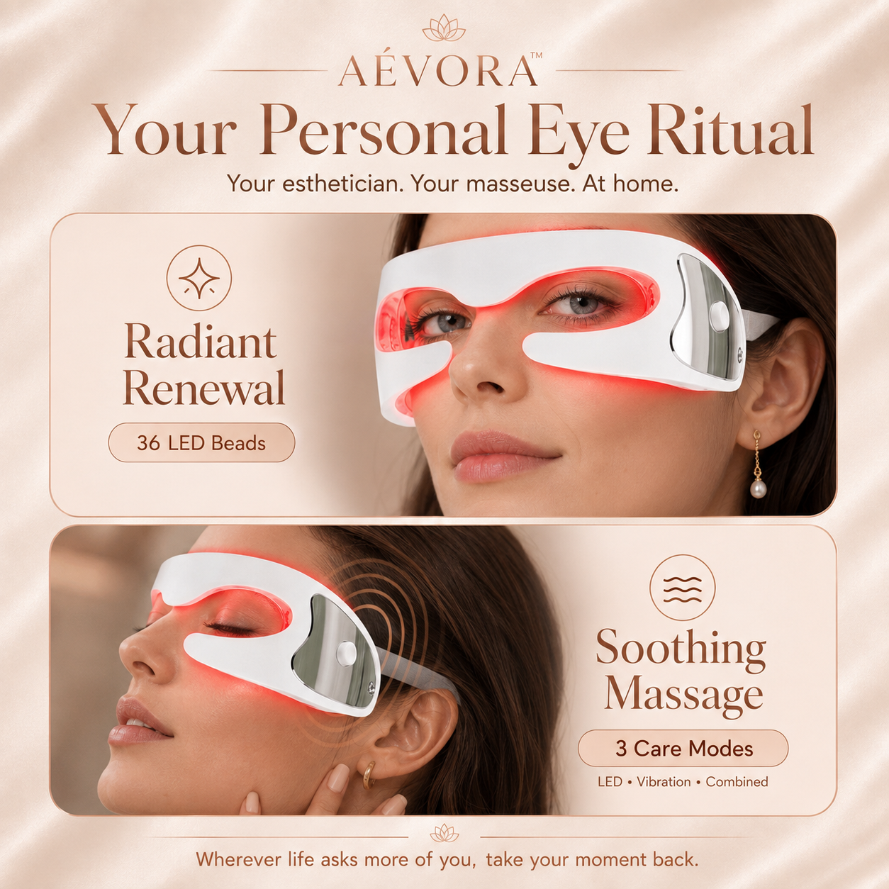 LUMÉA Light Ritual & Soothing Vibra Massage